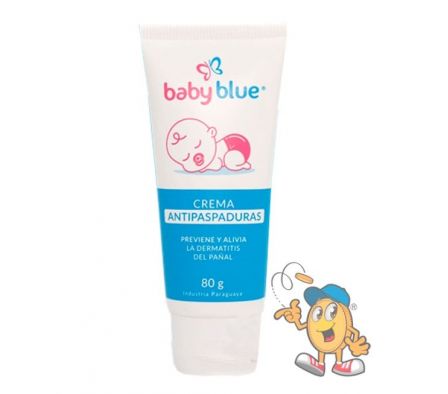 CREMA ANTIPASPADURAS BABY BLUE 80GR