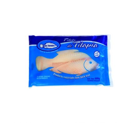 FILET DE TILAPIA FINE FOODS OCHO FUENTES 500 GR.