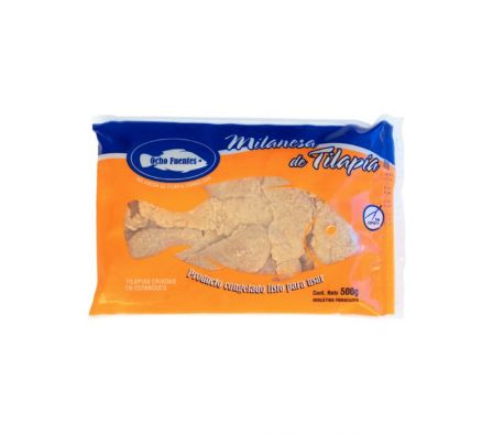 MILANESA DE TILAPIA FINE FOODS 8FUENTES