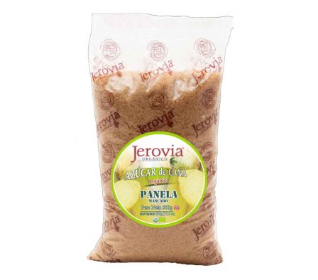 AZUCAR JEROVIA DE CAÑA ORGANICA PANELA 500GR