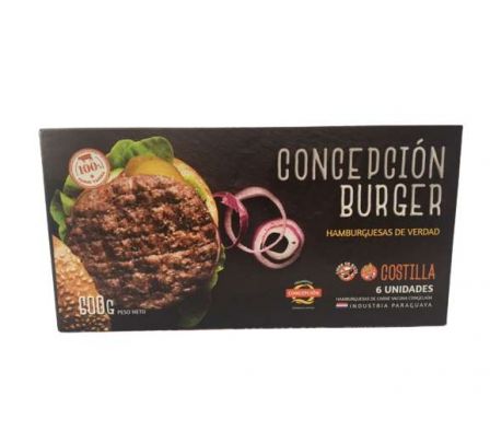 HAMBURGUESA COSTILLA CONCEPCION X 6