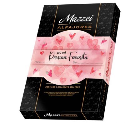 ALFAJOR MAZZEI PREMIUM BAÑO NEGRO 50G