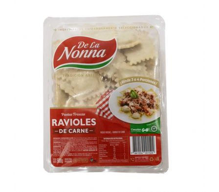 RAVIOLES DE LA NONNA DE CARNE 500 GR