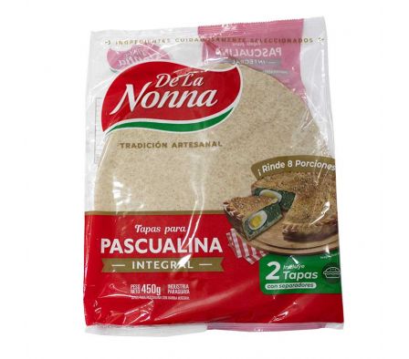 TAPA PARA PASCUALINA DE LA NONNA INTEGRAL 450 GR