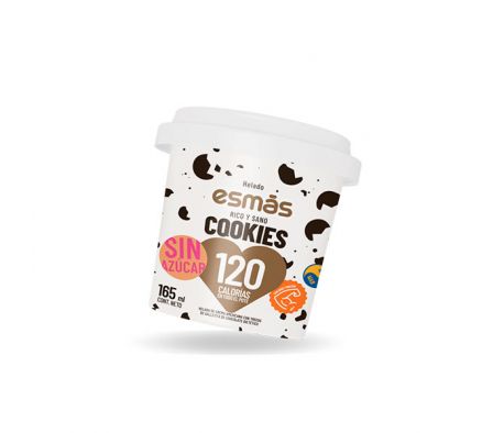 HELADO ESMAS COOKIES N CREAM 165 ML