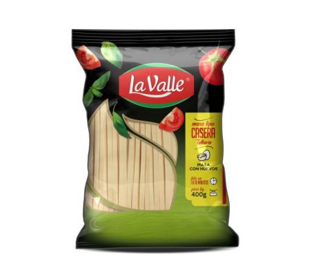 FIDEO LAVALLE C/HUEVOS N.3 TIPO CASERO 400GR 