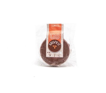 ALFAJOR DE ARROZ CON MANI -CACAO 40 GR