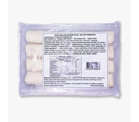 ROLLITO PRIMAVERA LURONG 8UN 320G