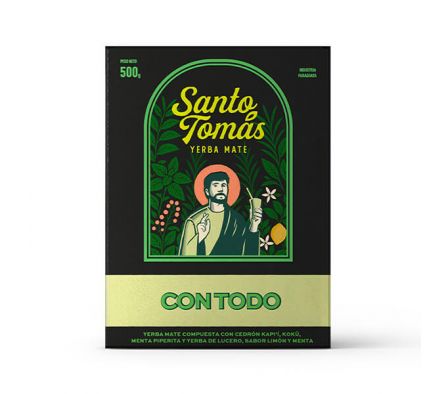 YERBA MATE CON TODO SANTO TOMÁS 500GR