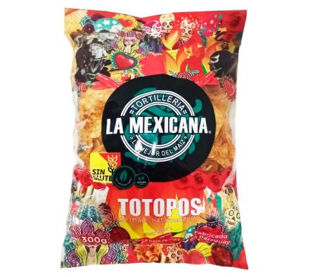 TOTOPOS PICANTES LA MEXICANA 300GR