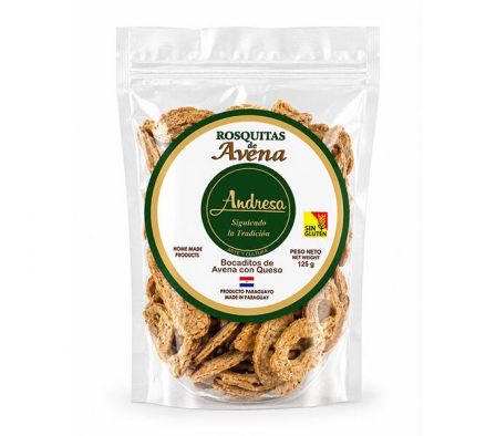 ROSQUITAS ANDRESA DE AVENA 125 GR