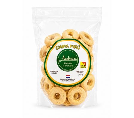 CHIPITAS PIRU ANDRESA 250 GR