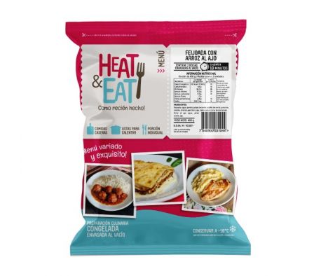 FEIJOADA HEAT & EAT C/ ARROZ AL AJO 400GR