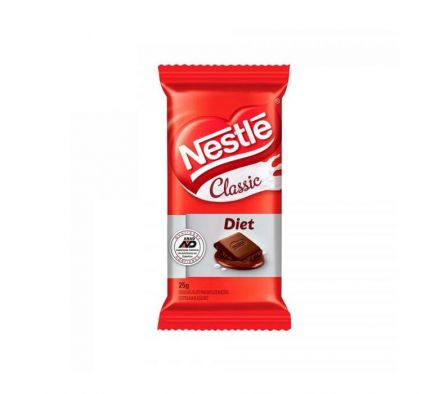CHOCOLATE NESTLE CLASSIC DIET 25GR