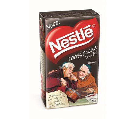 CHOCOLATE NESTLE E/ POLVO 100%CACAO 200GR.