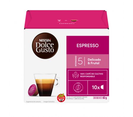 CAFE NESCAFE DOLCE GUSTO DELICADO Y FRUTAL 60GR