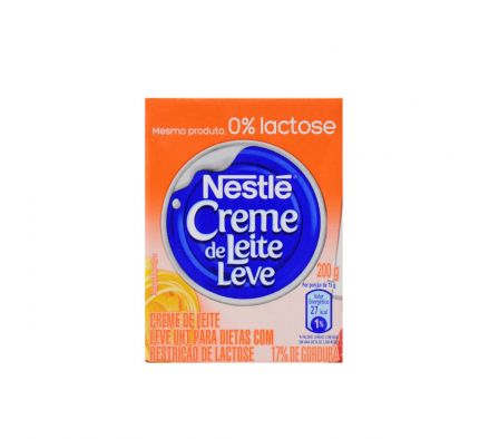 CREMA DE LECHE NESTLE  ZERO LACTOSA 200GR