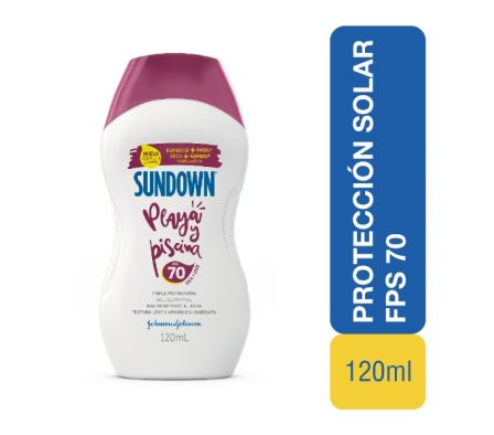 PROTECTOR SOLAR SUNDOWN PLAYA Y PISCINA 120ML