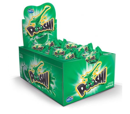 CHICLE POOSH HORTELA 200GR