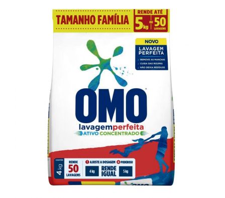 JABON EN POLVO OMO LAVADO PERFECTO 4KG