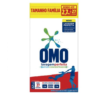 JABON EN POLVO OMO LAVADO PERFECTO 2,2KG