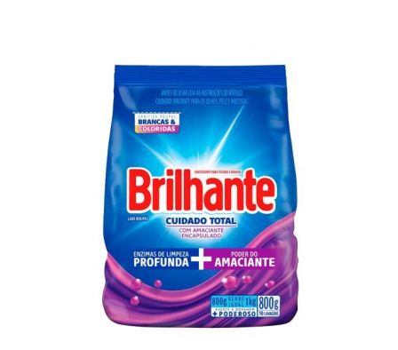 JABON EN POLVO BRILHANTE SN PO LIM 800G