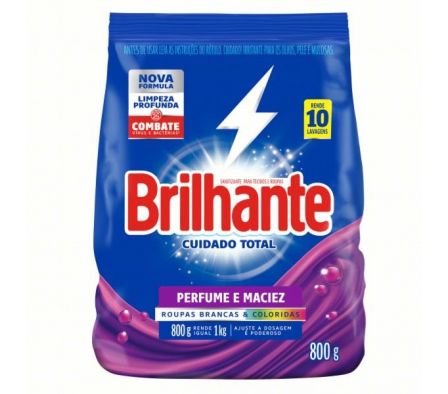 JABON BRILHANTE EN POLVO PR 800GR