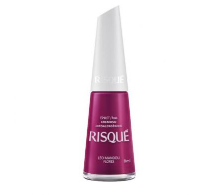 ESMALTE RISQUE S/BL LEO MANDOU FLORES CR 8ML