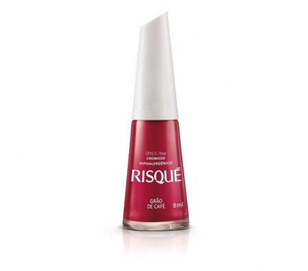 ESMALTE RISQUE S/BL GRANO DE CAFE CR 8ML 