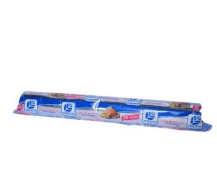 THEOTO PAPEL ALUMINIO 30 CMX7,5 M *36