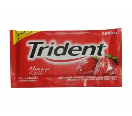 TRIDENT CHICLE FRUTILLA *18