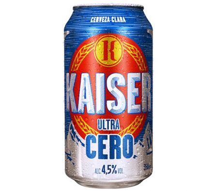 CERVEZA  KAISER ULTRA CERO 350 ML