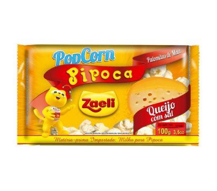 PIPOCA MICROO ZAELI QUESO 100GR