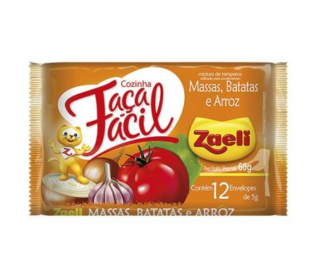 MEZCLA ZAELI CONDIMENTO FACIL MASAS 60GR