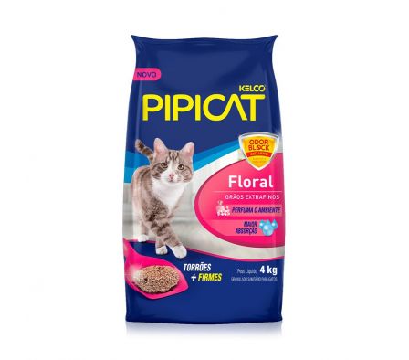 ARENA SANITARIA PIPICAT FLORAL 4 KILOS 