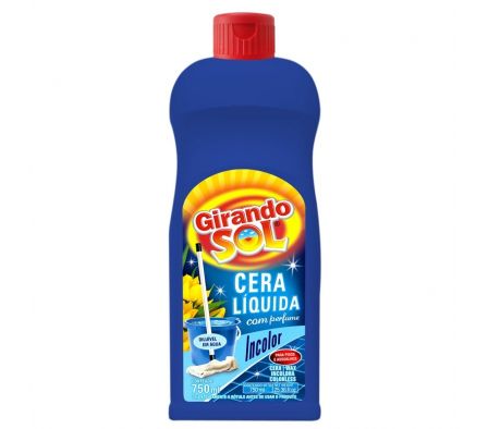CERA LIQUIDA GIRANDO SOL INCOLORA 750 ML