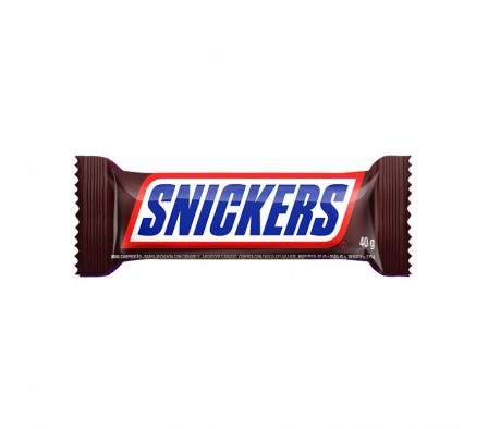 CHOCOLATE BARRA SNICKERS ORIGINAL 40G 