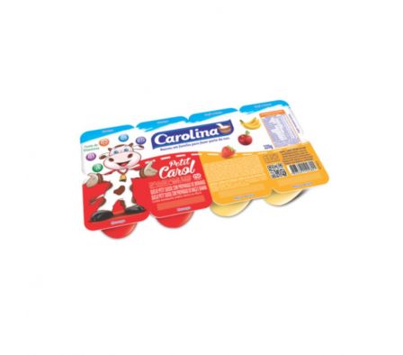 CAROLINA PETIT SUISSE FRUTILLA, MANZANA Y BANANA 3