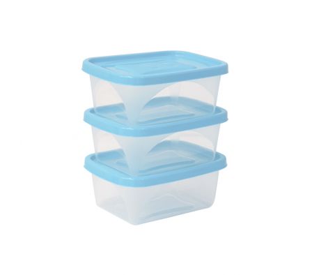 JUEGO DE POTES JAGUAR CITORIA 3 PZS RECT. 420 ML 6