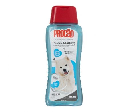 SHAMPOO PROCAO P/PERRO PELO CLARO 500 ML