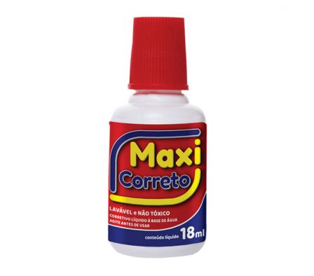 CORRECTOR LIQUIDO MAXI X18 ML