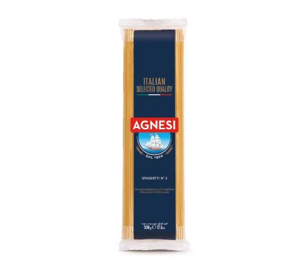 FIDEOS AGNESI SPAGHETTI 500G