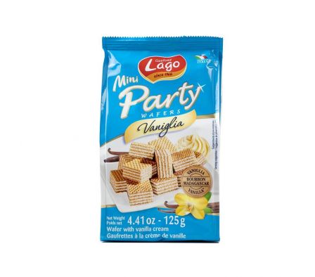 WAFER MINI PARTY LAGO DE VAINILLA 125GR