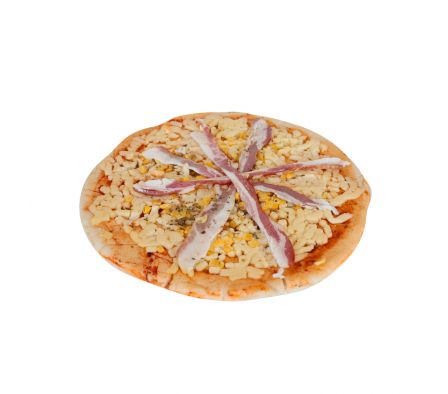 PIZZA PANCETA CON CHOCLO X UN