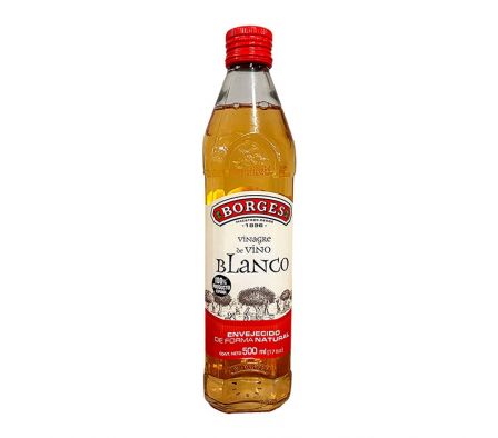 VINAGRE BORGES VINO BLANCO 500GR