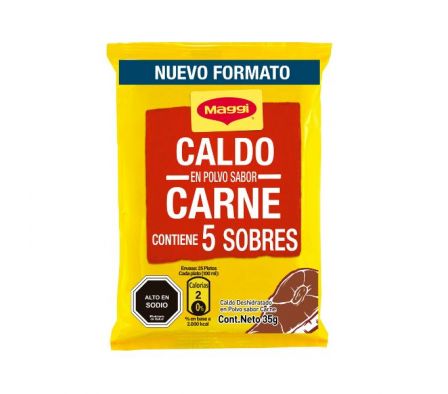 CALDO EN POLVO MAGGI CARNE 35GR