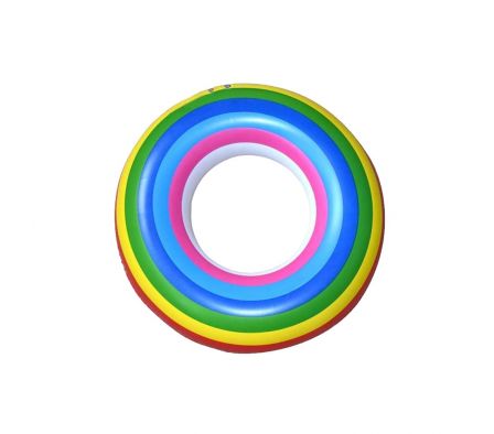 SALVAVIDAS ANILLO COLORIDO 80CM REF MT860