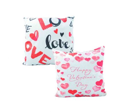 ALMOHADON SURTIDO C/CORAZON 40X40CM REF MT2322