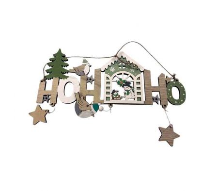 ADORNO NAVIDEÑO 30CM P/PUERTA REF 6941-16