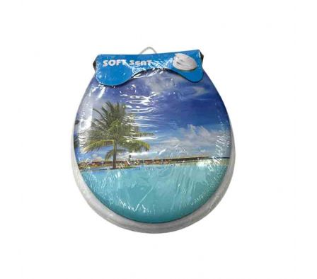 ASIENTO P/ BAÑO ESTAMPADO REF 34378-17